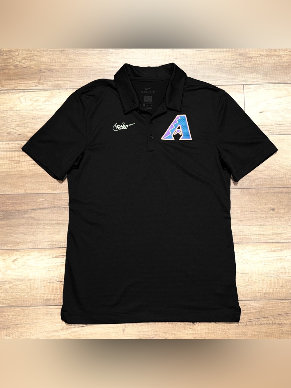 Nike Arizona Diamondbacks MLB Cooperstown Collection Wicking Polo Shirt Adult S